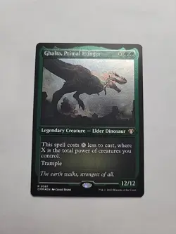 MTG - Ghalta, Primal Hunger (Foil Etched) Commander Masters Rare #0561 - Image 1