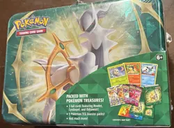 Pokemon TCG - Arceus Collector Chest Lunchbox Tin Spring 2022 SEALED Pokemon - Image 1
