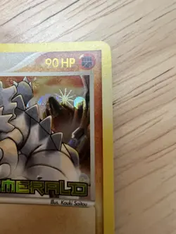 Pokemon Rhydon 19/106 Stamped Holo Rare Emerald LP - Image 4