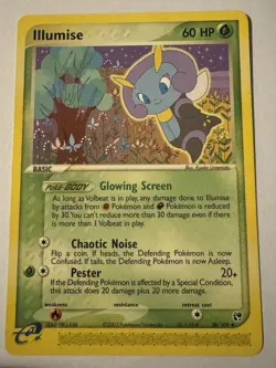 Illumise - 38/100 - Pokemon EX Sandstorm - Regular - NM - Image 1