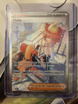 Pokemon TCG Mela 254/182 Sv04: Paradox Rift Special illustration Rare SIR - Image 1