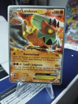 Pokemon TCG Landorus Ex Boundaries Crossed 89/149 World Championship 2015 - Image 1