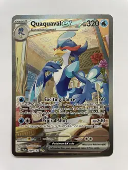 Pokemon TCG Quaquaval EX Sir 260/193 Paldea Evolved Special Illustration NM - Image 1