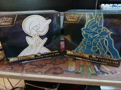 Pokemon Center Mega Evolution ETB Set Of 2 (Factory Sealed) - Image 1