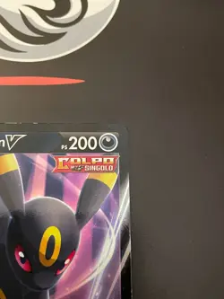 Rising Phoenix Pokemon - Umbreon V 094/203 Evoluzioni Eteree Holo Ita NM #0529 - Image 3