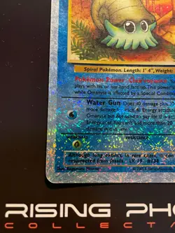 Rising Phoenix Pokemon - Omanyte 57/110 Holo Reverse Legendary Eng Played #0430 - Image 4