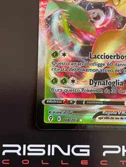 Rising Phoenix Pokemon - Leafeon VMAX 008/203 Evoluzioni Eteree NM Ita #2098 - Image 4