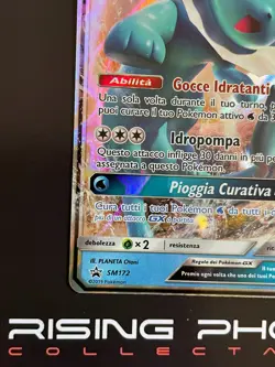 Rising Phoenix Pokemon Vaporeon GX SM172 SM Black Star Promos Holo ITA NM #0950 - Image 4
