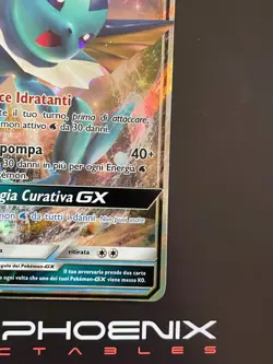 Rising Phoenix Pokemon Vaporeon GX SM172 SM Black Star Promos Holo ITA NM #0950 - Image 5