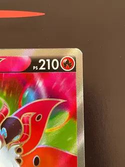 Rising Phoenix Pokemon - Volcarona V 170/203 Evoluzioni Eteree Holo NM Ita #2085 - Image 3