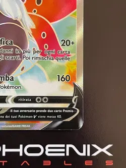 Rising Phoenix Pokemon - Volcarona V 170/203 Evoluzioni Eteree Holo NM Ita #2085 - Image 5