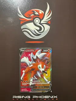 Rising Phoenix Pokemon Lycanroc V 187/203 Evoluzioni Eteree Holo NM Ita #2076 - Image 1