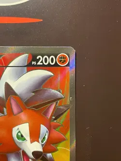 Rising Phoenix Pokemon Lycanroc V 187/203 Evoluzioni Eteree Holo NM Ita #2076 - Image 3