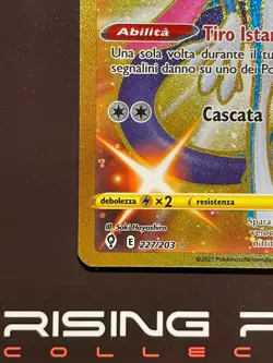 Rising Phoenix Pokemon - Inteleon 227/203 Evoluzioni Eteree Holo NM ITA #1612 - Image 4