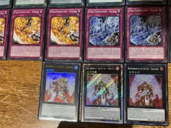 Yugioh Brother hood of fire fist deck Comes Sleeved And Deck Box lot 7 - Image 4