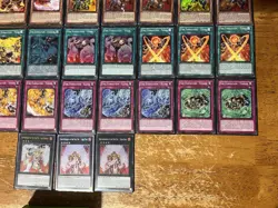 Yugioh Brother hood of fire fist deck Comes Sleeved And Deck Box lot 7 - Image 5