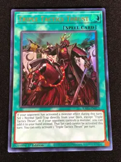 Yugioh Triple Tactics Thrust RA03-EN072 1st Ultra (NM) - Image 1