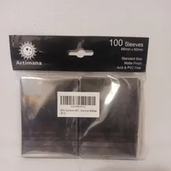 Artimana MTG Card Sleeves (Stained Glass Lotus) Matte Art 100ct Brand New - Image 2