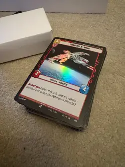 STAR WARS UNLIMITED TCG JUMP TO LIGHTSPEED: COMPLETE FOIL COMMON SET - 98 CARDS - Image 1