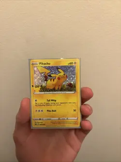 Pokemon Pikachu General Mills 25th Anniversary Stamped Holo Foil Promo Card - Image 1