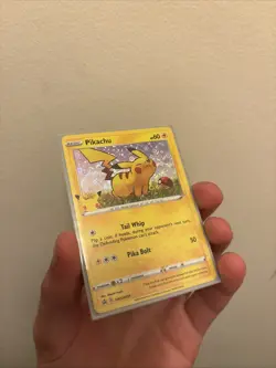 Pokemon Pikachu General Mills 25th Anniversary Stamped Holo Foil Promo Card - Image 2