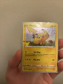 Pokemon Pikachu General Mills 25th Anniversary Stamped Holo Foil Promo Card - Image 4