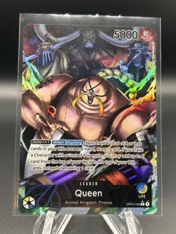 One Piece Card Game TCG English OP04-040 Queen Leader Alt Art AA - Image 1