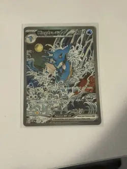 Kingdra EX Scarlet & Violet Promo Card #131 Holo, Near Mint Condition - Image 1