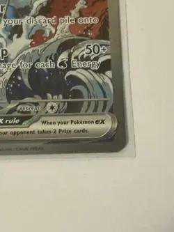 Kingdra EX Scarlet & Violet Promo Card #131 Holo, Near Mint Condition - Image 4