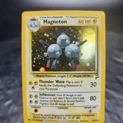 Pokemon Card Magneton Base Set 2 Holo Rare 9/130 Near Mint ✨🃏 - Image 1