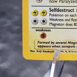 Pokemon Card Magneton Base Set 2 Holo Rare 9/130 Near Mint ✨🃏 - Image 4