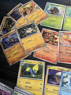 Pokemon TCG Destined Rivals 45 Card Bulk Lot - 3 Reverse Holos - Image 3