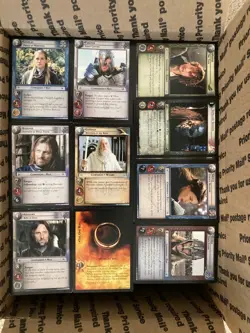 Lord of the Rings LOTR TCG Huge Bulk Cards Lot Collection over 3000 cards - Image 1