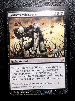 MTG Endless Whispers Fifth Dawn 49/165 Rare Magic The Gathering NM - Image 3
