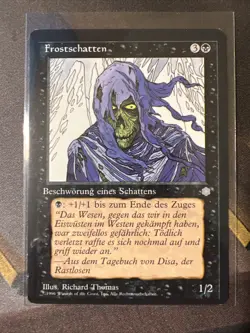 Hoar Shade GERMAN (Near Mint NM) Magic the Gathering MTG - Ice Age - Image 1