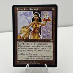 Magic the Gathering MTG - Mirage - Lion's Eye Diamond - Rare - Near Mint - Image 2