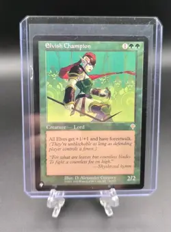 Elvish Champion MTG NM-M The List Rare - Image 1