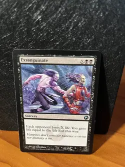 MTG Exsanguinate Scars of Mirrodin Regular (61/249) LP FREE SHIPPING - Image 1