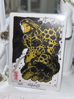 MTG Magic the Gathering Artist Proof Nottsuo / Magma Giant 5DN AP - Image 2