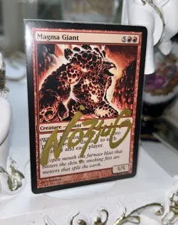 MTG Magic the Gathering Artist Proof Nottsuo / Magma Giant 5DN AP - Image 3