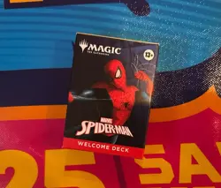 Magic The Gathering Spider-Man Welcome Deck SDCC 2025 Hasbro - White Deck MTG - Image 1
