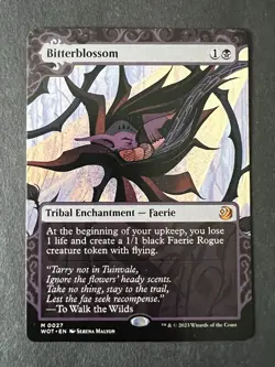 NM Bitterblossom, MTG, Enchanting Tales, Magic the Gathering, 27 - Image 2