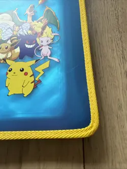 Vintage Pokemon Game Freak Card Collection Binder 26 Card Sheets Included - Image 3