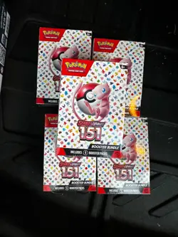 Pokemon TCG Scarlet And Violet 151 Booster Bundle New Sealed - Image 1