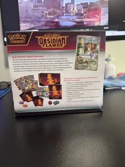 NEW FACTORY SEALED Pokemon TCG Obsidian Flames Elite Trainer Box 820650853913 - Image 2