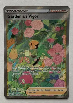Pokemon Crown Zenith Gardenis's Vigor GG61/GG70 Galarian Gallery LP - Image 1
