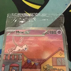 Pokemon Mew EX 053 Scarlet & Violet 151 Black Star Promo, Sealed NM - Image 2