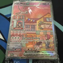 Pokemon Mew EX 053 Scarlet & Violet 151 Black Star Promo, Sealed NM - Image 3