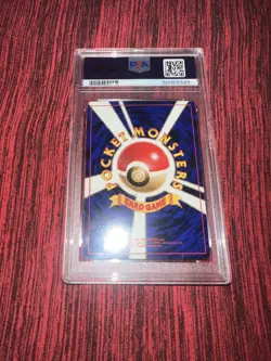 Pokemon 1997 Pocket Monsters Japanese Rocket Dark Blastoise #9 Holo PSA NM 7 - Image 2