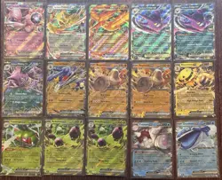 Destined Rivals EX Lot of 15 Pokemon Scarlet & Violet Pack Fresh - Image 1